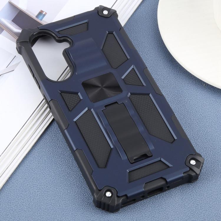 For Samsung Galaxy A56 5G Armor Shockproof TPU + PC Magnetic Phone Case with Holder