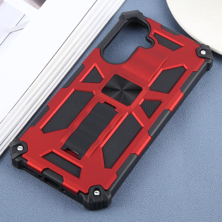 For Samsung Galaxy A56 5G Armor Shockproof TPU + PC Magnetic Phone Case with Holder