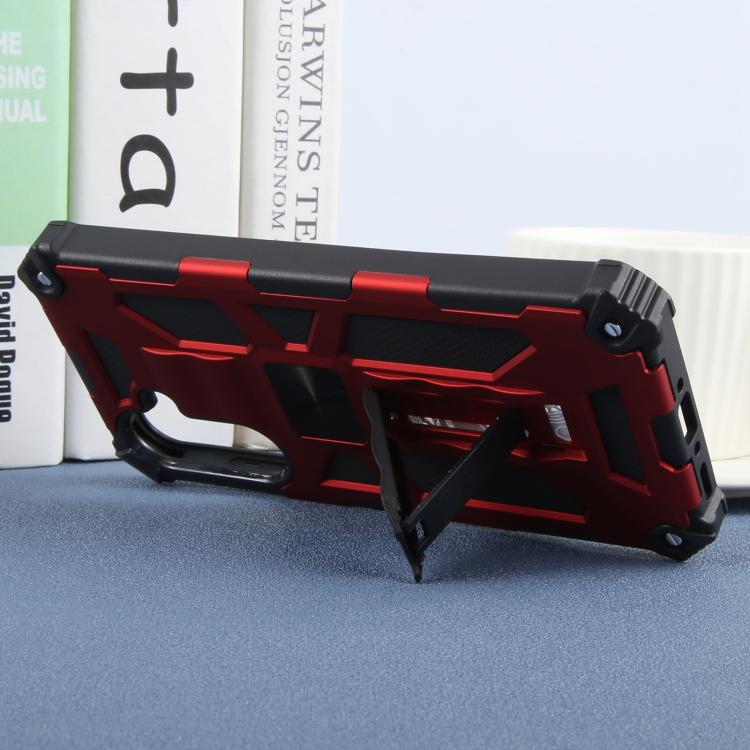 For Samsung Galaxy A56 5G Armor Shockproof TPU + PC Magnetic Phone Case with Holder