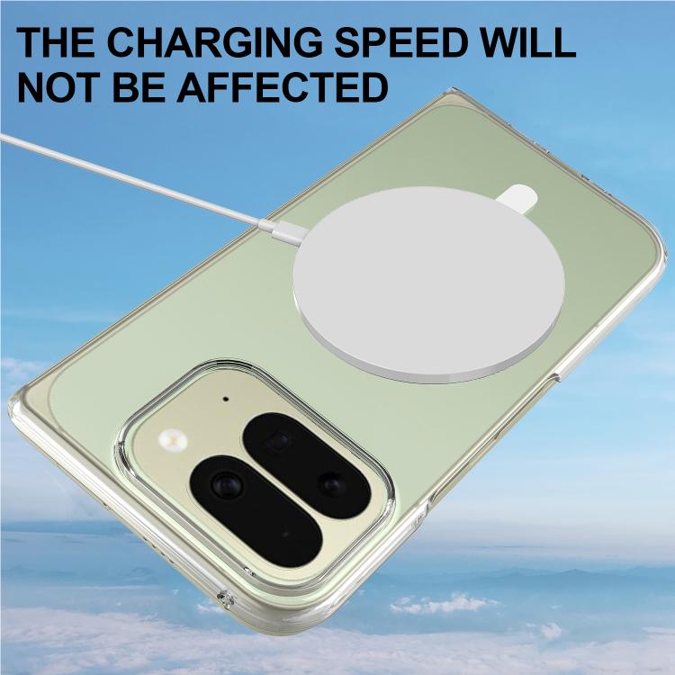 For Google Pixel 10 Pro Fold Scratchproof PC Transparent MagSafe Phone Case