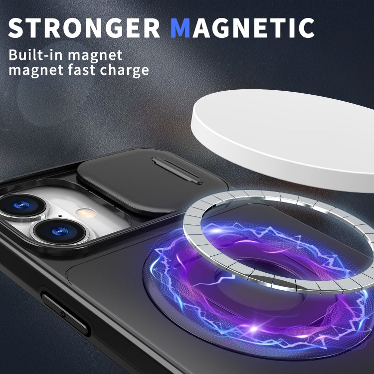 For iPhone 16 Plus Camshield MagSafe Ring Holder Armor Phone Case