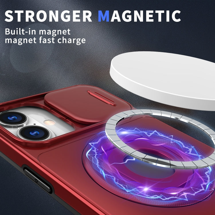 For iPhone 16 Camshield MagSafe Ring Holder Armor Phone Case