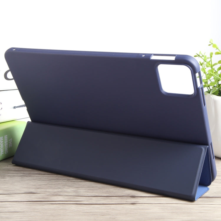 For Honor Pad GT Pro Tri-fold Silicone Leather Tablet Case