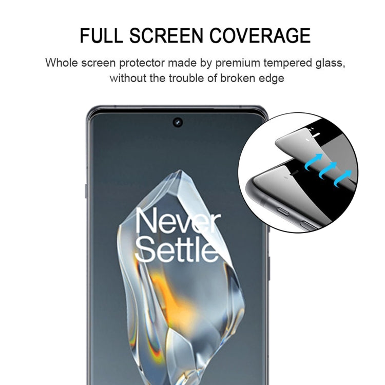For OnePlus Ace 4 9H HD 3D Curved Edge Tempered Glass Film - Black