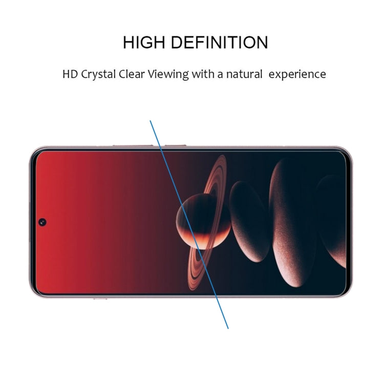 For OnePlus 13 9H HD 3D Curved Edge Tempered Glass Film - Black