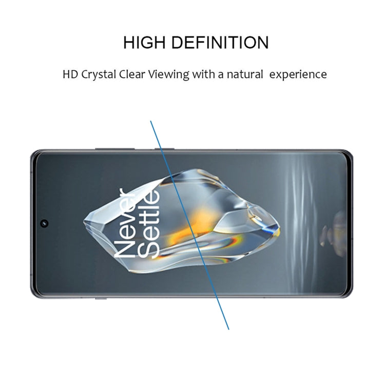 For OnePlus Ace 4 25pcs 9H HD 3D Curved Edge Tempered Glass Film - Black