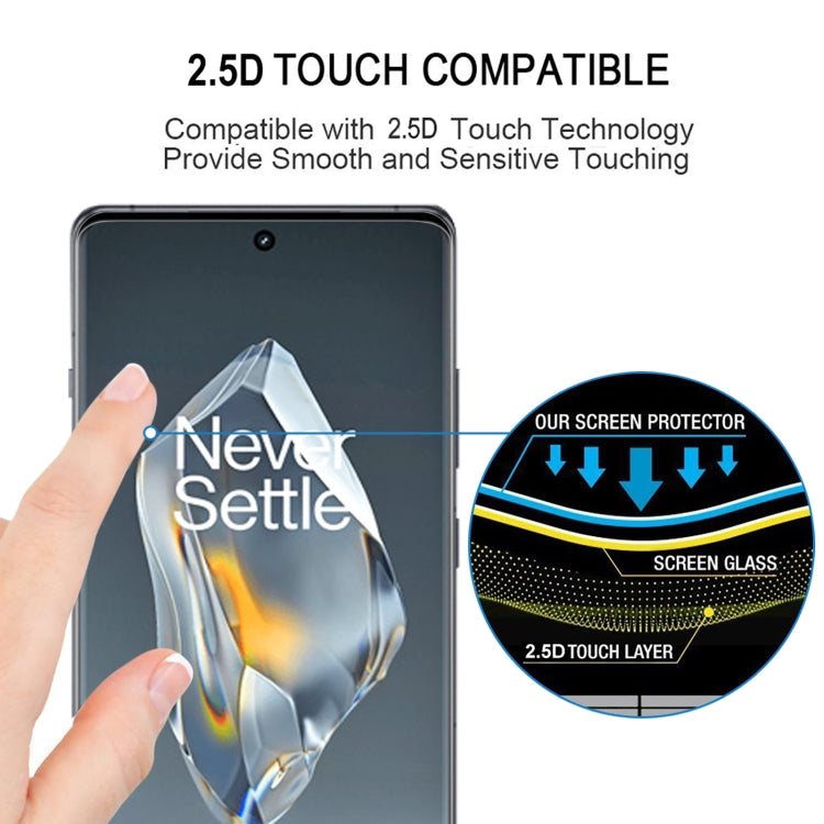 For OnePlus Ace 4 25pcs 9H HD 3D Curved Edge Tempered Glass Film - Black
