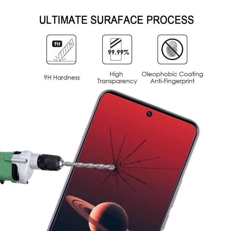 For OnePlus 13 25pcs 9H HD 3D Curved Edge Tempered Glass Film - Black