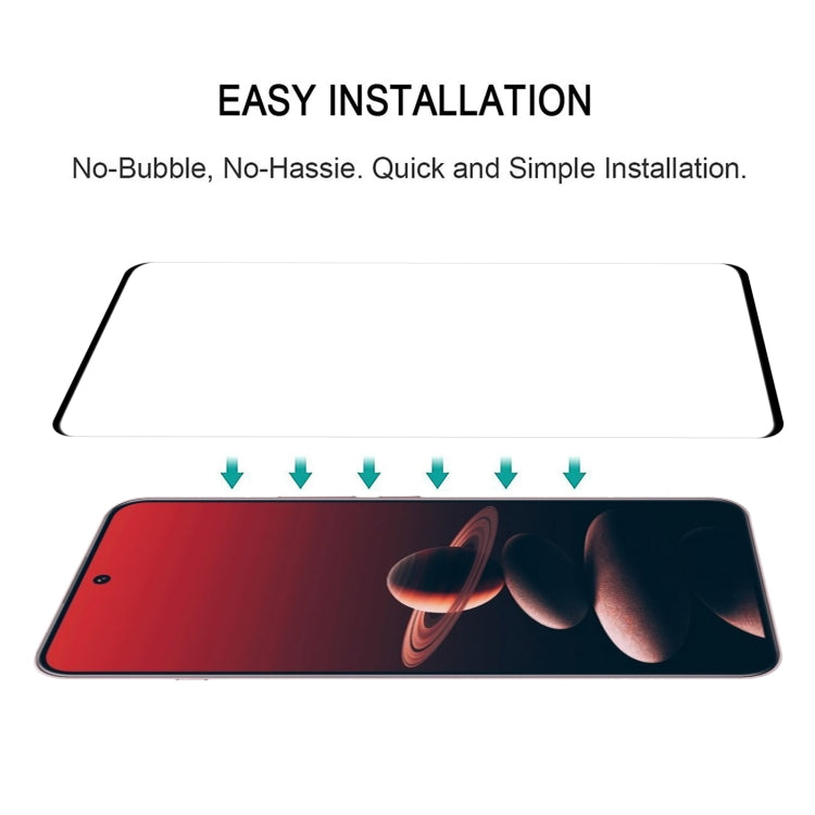 For OnePlus 13 25pcs 9H HD 3D Curved Edge Tempered Glass Film - Black