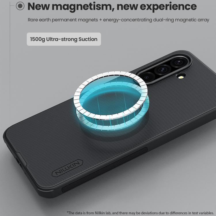For Samsung Galaxy A36 5G NILLKIN Frosted Shield Pro Magnetic Phone Case - Black