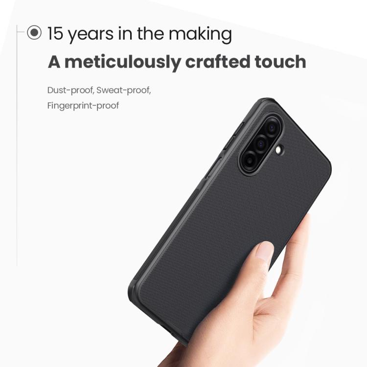 For Samsung Galaxy A17 5G NILLKIN Frosted Shield Pro Magnetic Phone Case - Black