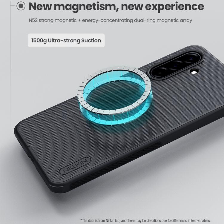 For Samsung Galaxy A17 5G NILLKIN Frosted Shield Pro Magnetic Phone Case - Black