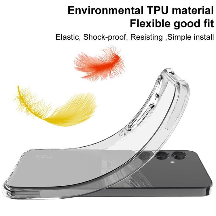 For Motorola Moto G75 5G imak Shockproof Airbag TPU Phone Case - Transparent