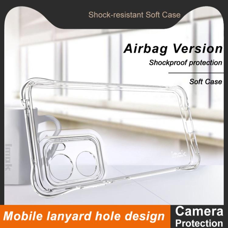 For Motorola Moto G05 4G imak Shockproof Airbag TPU Phone Case - Transparent