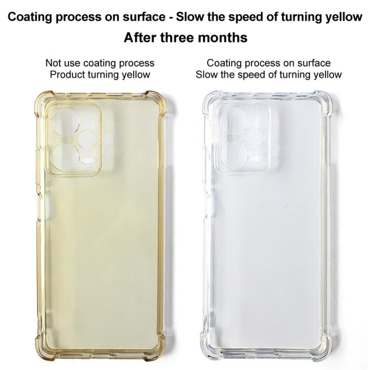 For Motorola Moto G05 4G imak Shockproof Airbag TPU Phone Case - Transparent