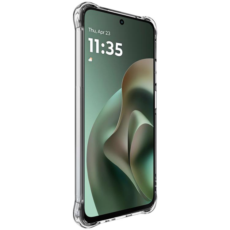 For Motorola Moto G100 5G / G100s 5G imak Shockproof Airbag TPU Phone Case - Transparent