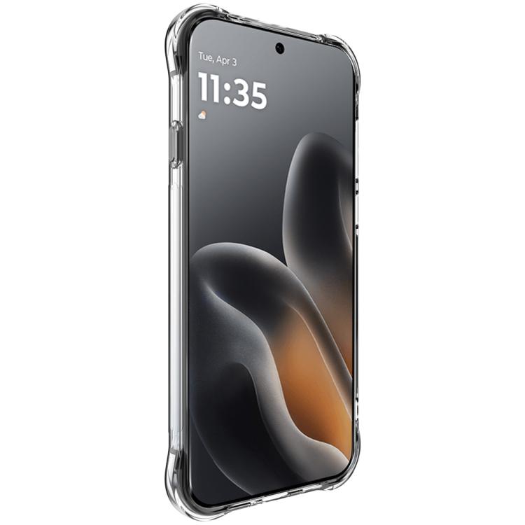 For Motorola Edge 5G 2026 imak Shockproof Airbag TPU Phone Case - Transparent