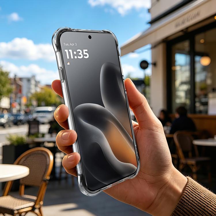 For Motorola Edge 5G 2026 imak Shockproof Airbag TPU Phone Case - Transparent