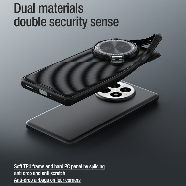 For OnePlus 13 NILLKIN CamShield Prop MagSafe Magnetic PC Phone Case