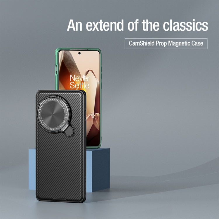 For OnePlus 13 NILLKIN CamShield Prop MagSafe Magnetic PC Phone Case