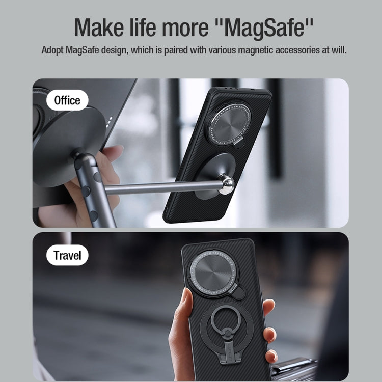 For OnePlus 13 NILLKIN CamShield Prop MagSafe Magnetic PC Phone Case