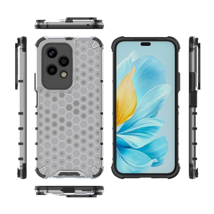 For Honor 200 Lite Global Shockproof Honeycomb PC + TPU Protective Phone Case