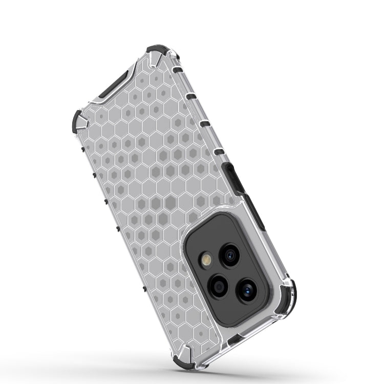 For Honor 200 Lite Global Shockproof Honeycomb PC + TPU Protective Phone Case