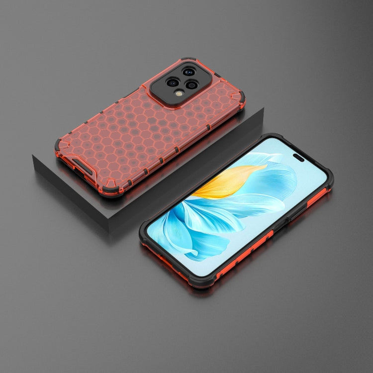 For Honor 200 Lite Global Shockproof Honeycomb PC + TPU Protective Phone Case