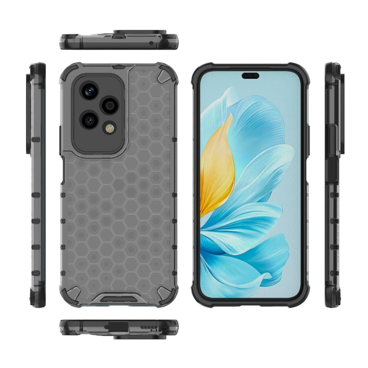For Honor 200 Lite Global Shockproof Honeycomb PC + TPU Protective Phone Case
