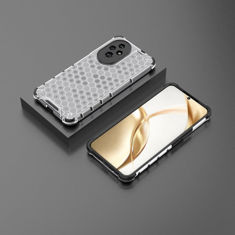 For Honor 200 Shockproof Honeycomb PC + TPU Protective Phone Case