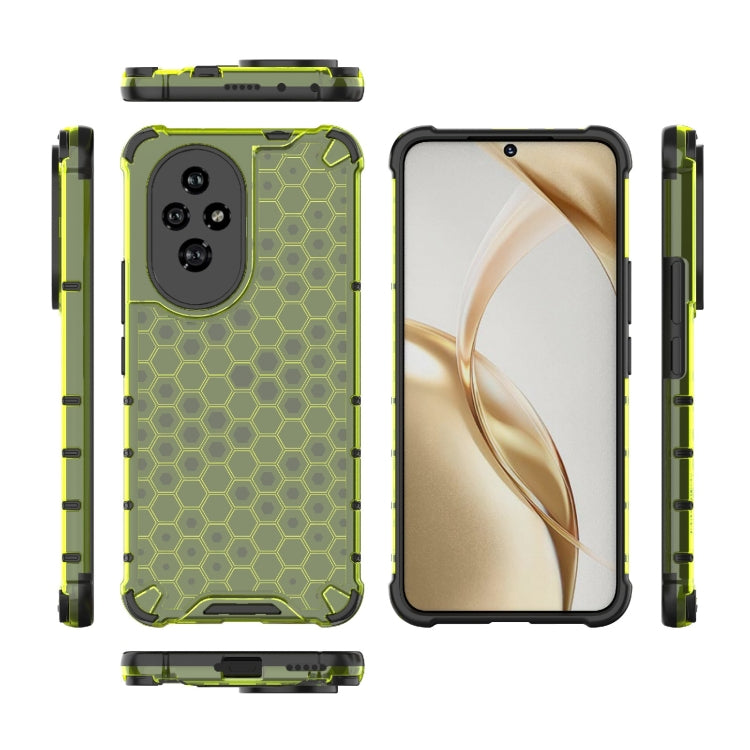 For Honor 200 Shockproof Honeycomb PC + TPU Protective Phone Case