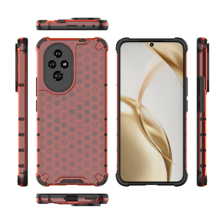 For Honor 200 Shockproof Honeycomb PC + TPU Protective Phone Case