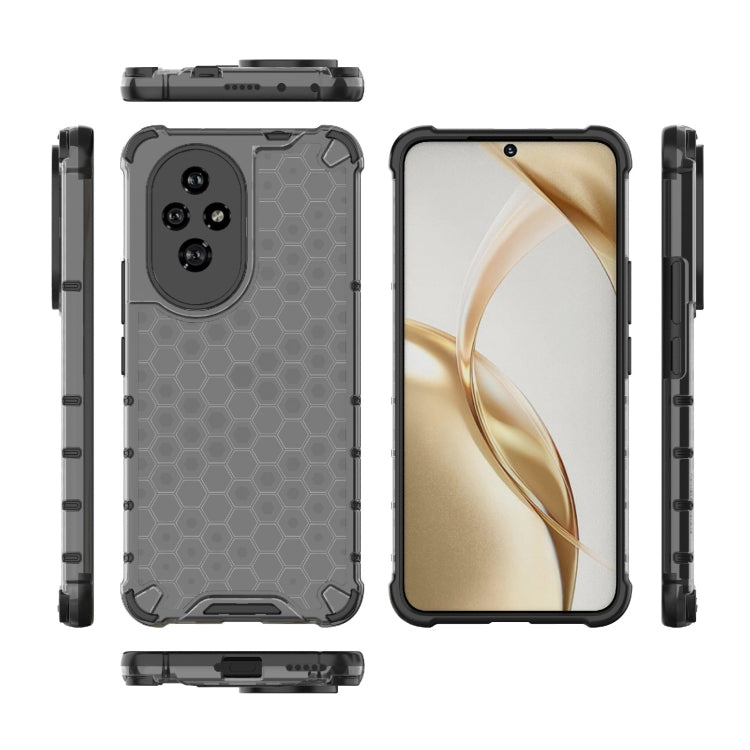 For Honor 200 Shockproof Honeycomb PC + TPU Protective Phone Case