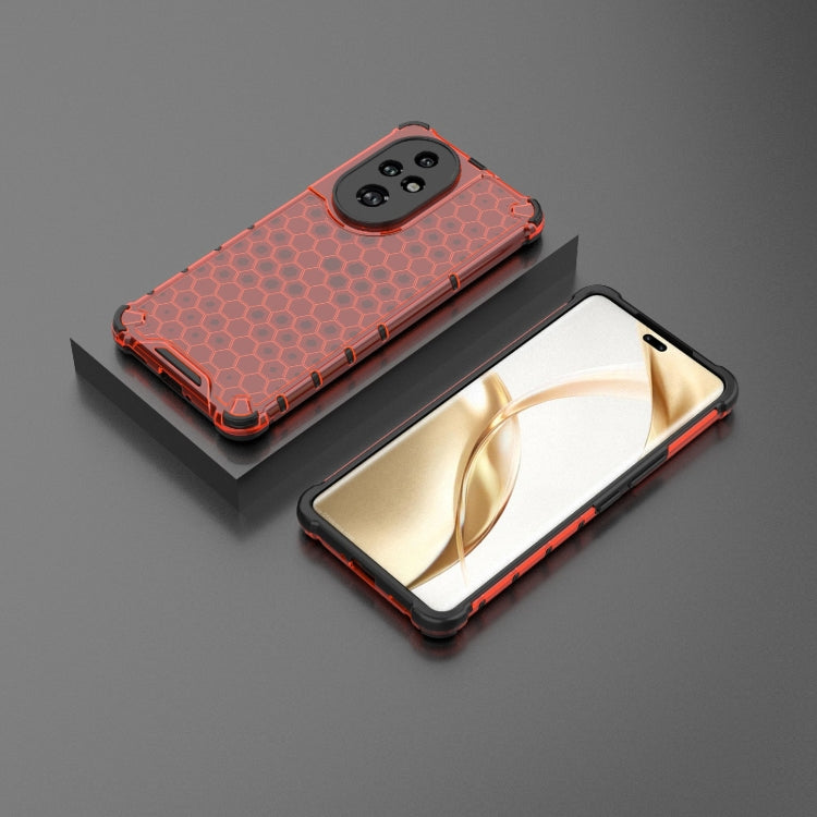 For Honor 200 Pro Shockproof Honeycomb PC + TPU Protective Phone Case