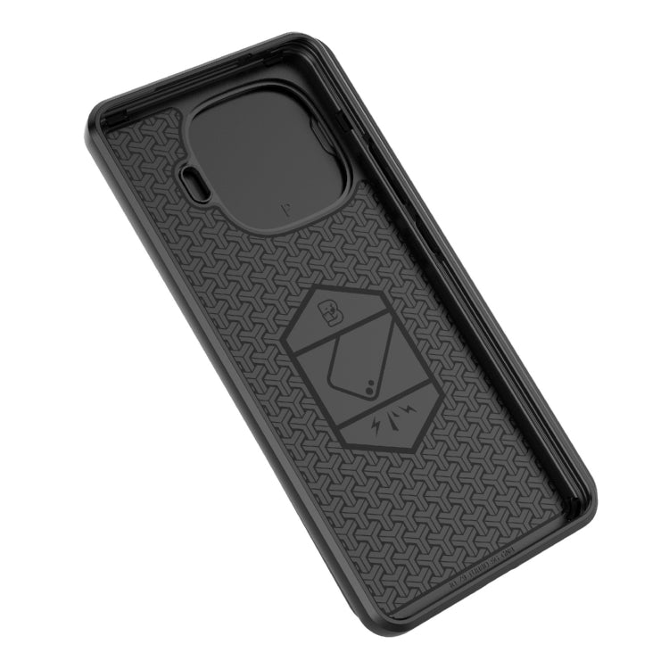 For vivo iQOO Z9 Turbo 5G Sliding Camshield TPU + PC Shockproof Phone Case with Holder