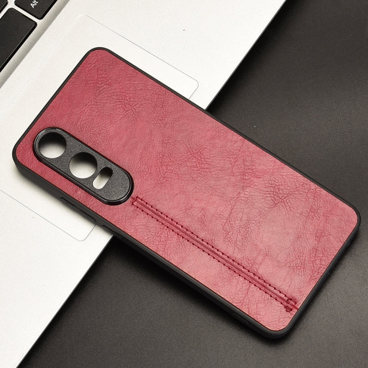 For OnePlus Nord CE4 Lite Cow Pattern Sewing Back Cover Phone Case