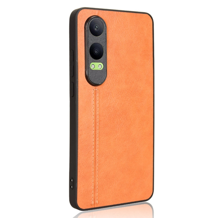 For OnePlus Nord CE4 Lite Cow Pattern Sewing Back Cover Phone Case