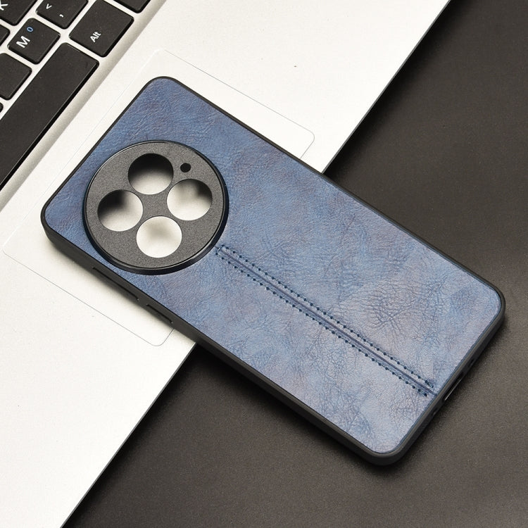 For OnePlus 13 Cow Pattern Sewing Back Cover Phone Case