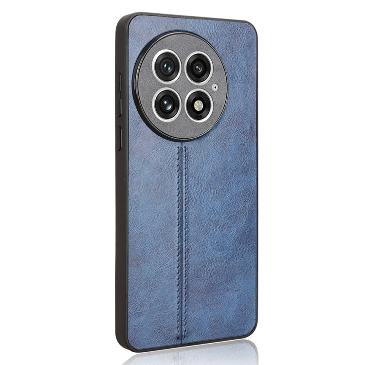 For OnePlus 13 Cow Pattern Sewing Back Cover Phone Case