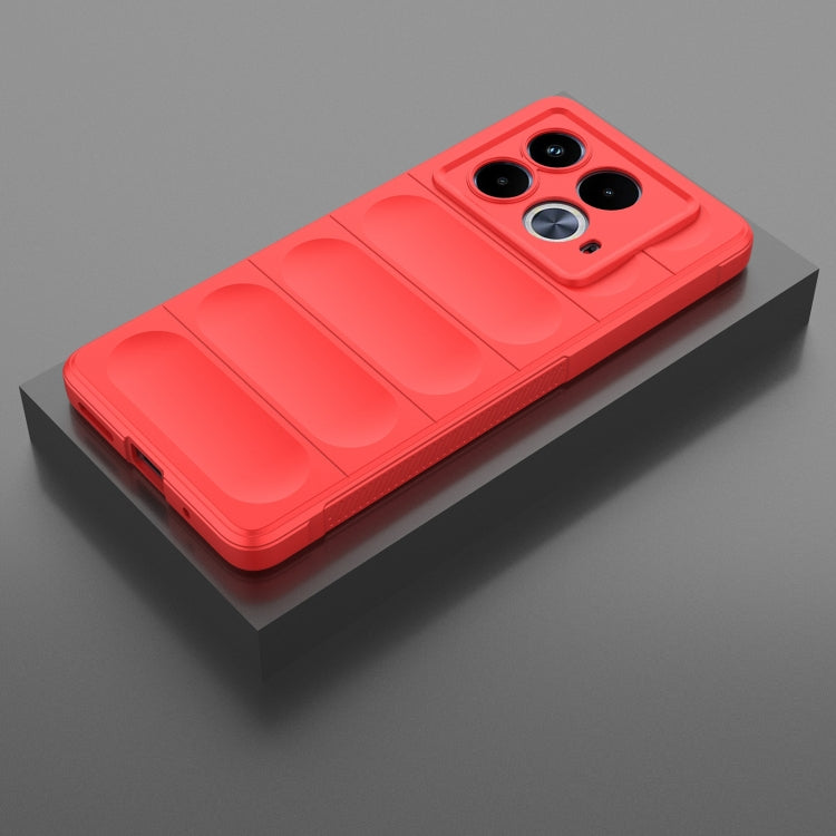 For Infinix Note 40 5G India Magic Shield TPU + Flannel Phone Case