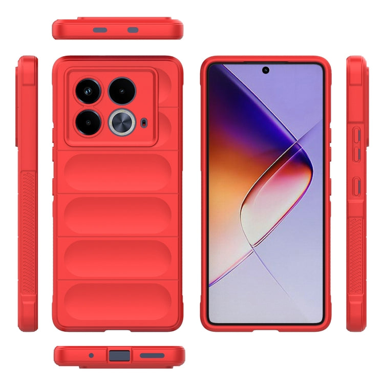 For Infinix Note 40 5G India Magic Shield TPU + Flannel Phone Case
