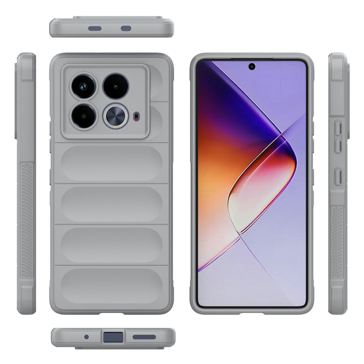 For Infinix Note 40 5G India Magic Shield TPU + Flannel Phone Case