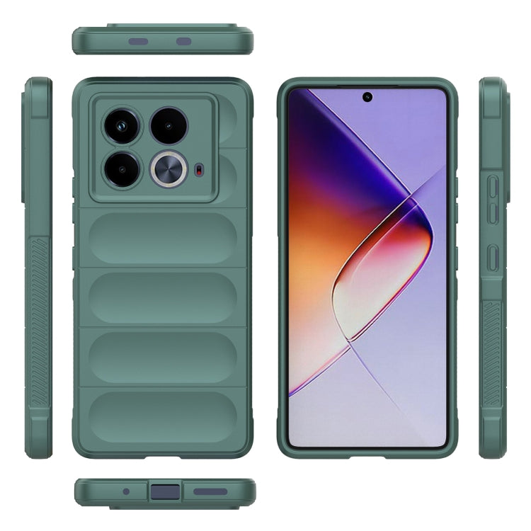 For Infinix Note 40 5G India Magic Shield TPU + Flannel Phone Case