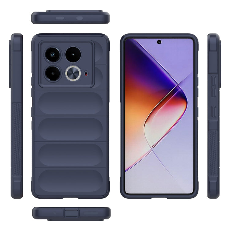 For Infinix Note 40 5G India Magic Shield TPU + Flannel Phone Case