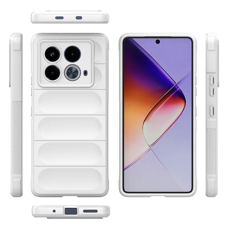 For Infinix Note 40 5G India Magic Shield TPU + Flannel Phone Case