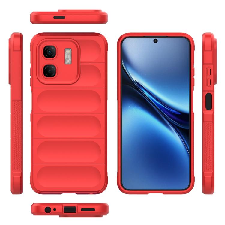 For Infinix Hot 50i 4G Global Magic Shield TPU + Flannel Phone Case