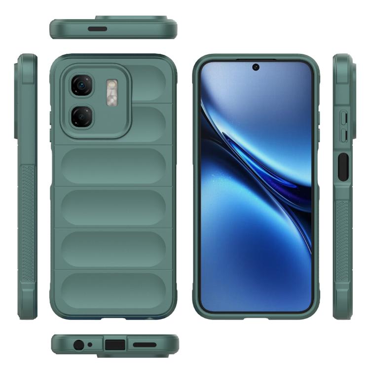 For Infinix Hot 50i 4G Global Magic Shield TPU + Flannel Phone Case