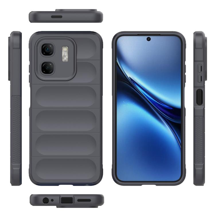 For Infinix Hot 50i 4G Global Magic Shield TPU + Flannel Phone Case