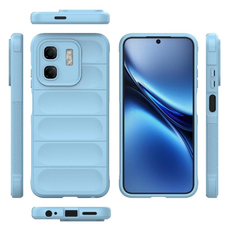 For Infinix Hot 50i 4G Global Magic Shield TPU + Flannel Phone Case