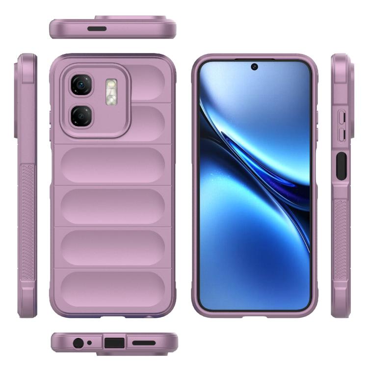 For Infinix Hot 50i 4G Global Magic Shield TPU + Flannel Phone Case